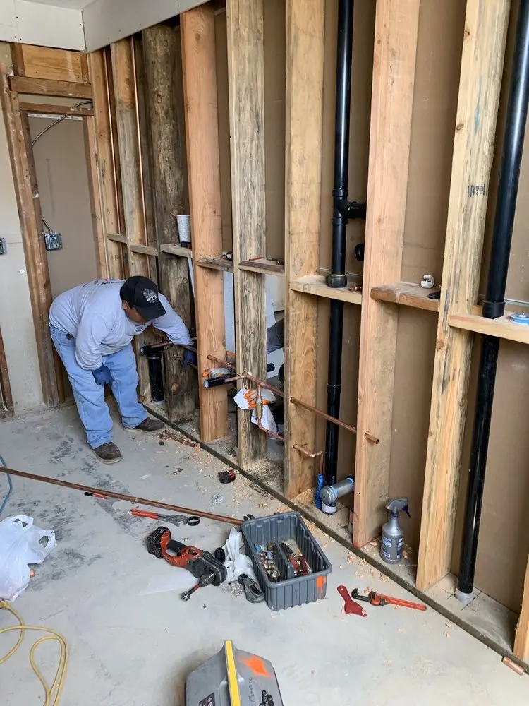 Commercial rough-in plumbing for Trenchless Sewer Repair in Daphne